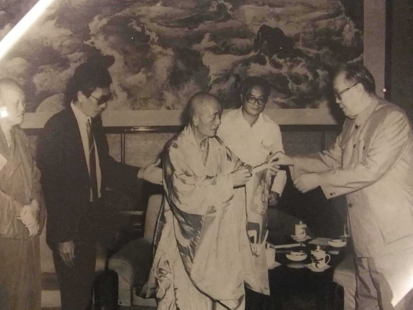 Mr Ang Yew Seng was a devout Buddhist and worked closely with renowned abbots